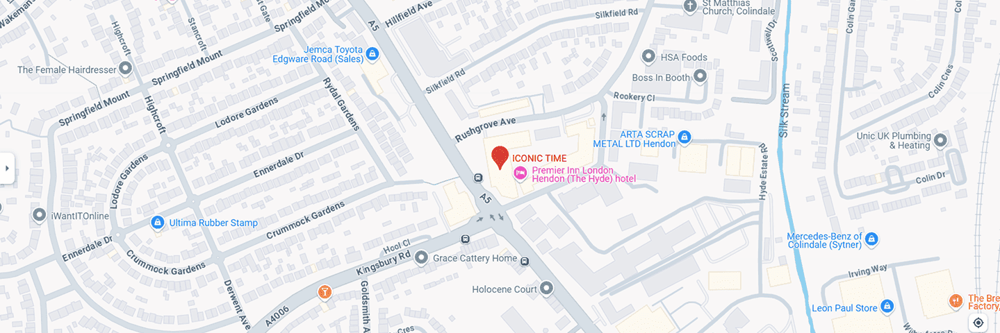 Map showing location